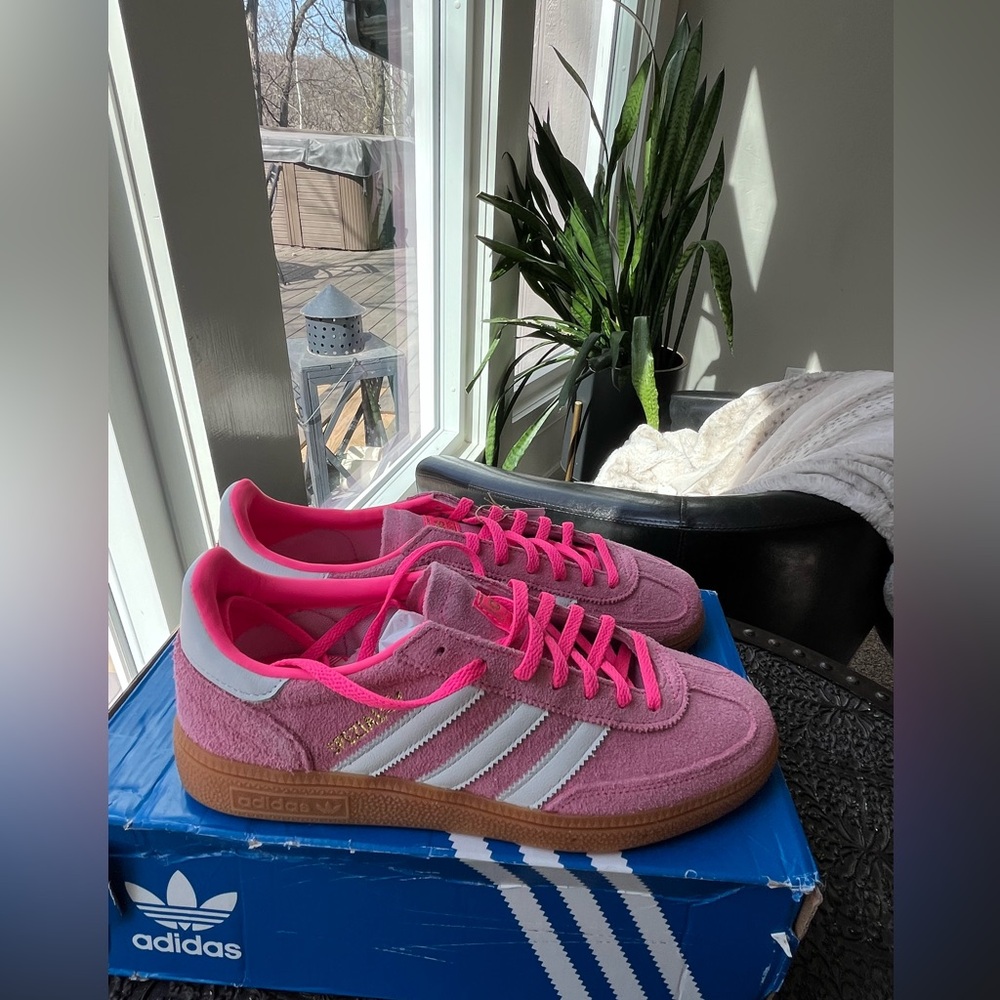 ADIDAS ORIGINALS HANDBALL SPEZIAL SNEAKERS LUCID PINK 8 40 - Picture 9 of 12